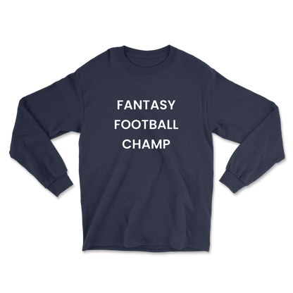 Fantasy Football Champ Long Sleeve Tee