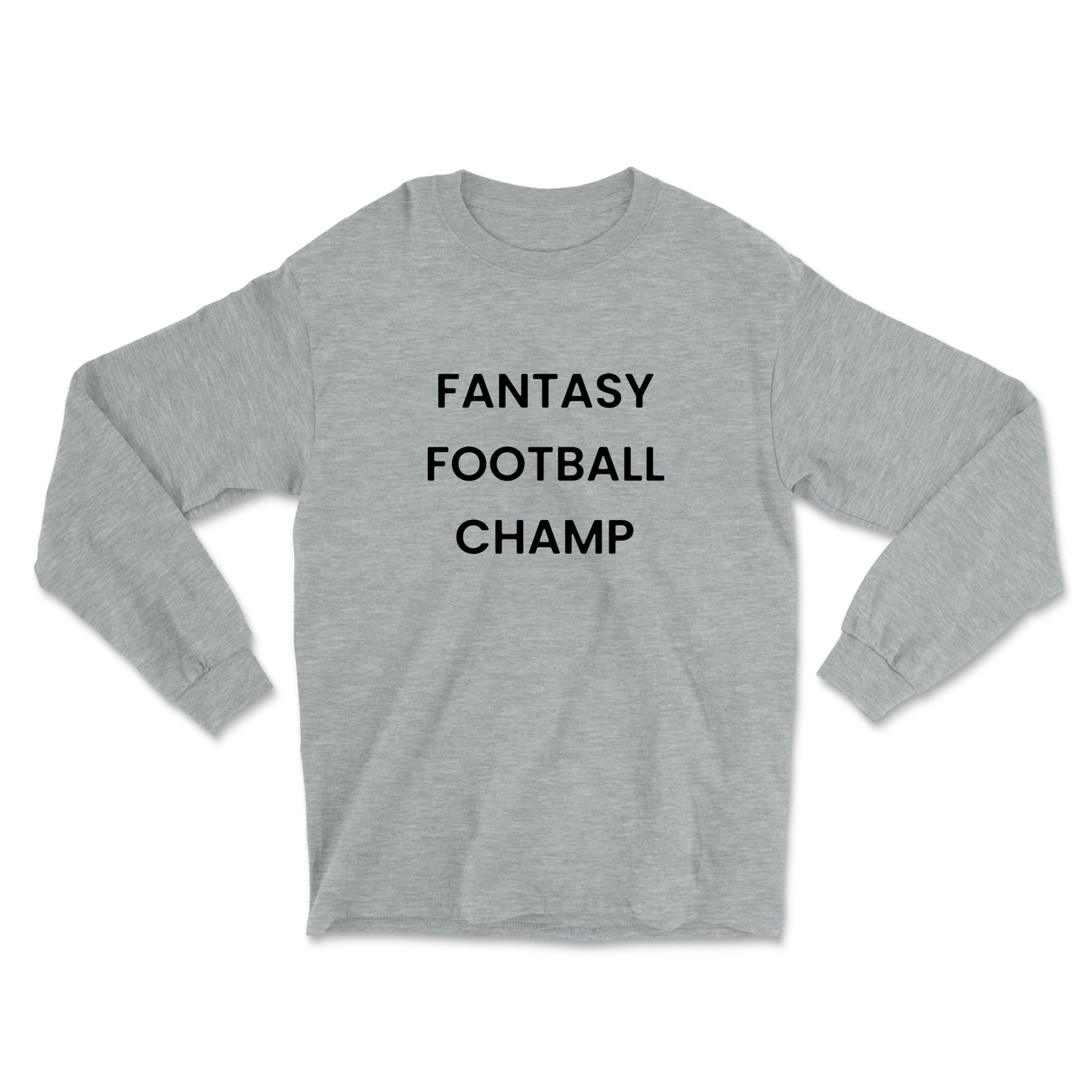 Fantasy Football Champ Long Sleeve Tee
