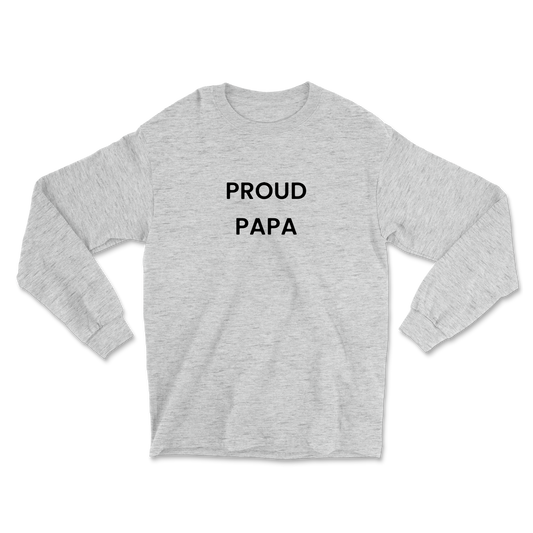 Proud Papa Long Sleeve Tee