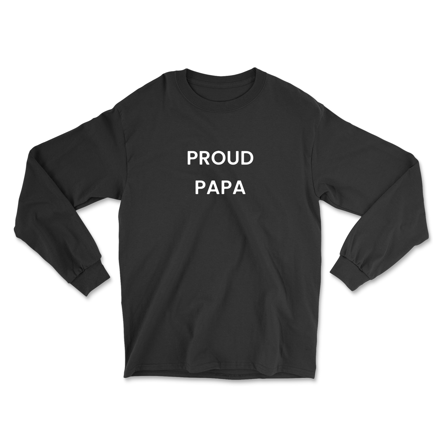 Proud Papa Long Sleeve Tee