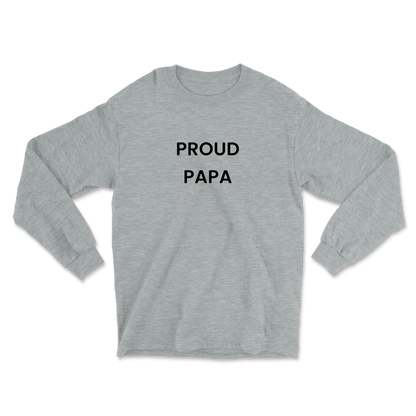 Proud Papa Long Sleeve Tee