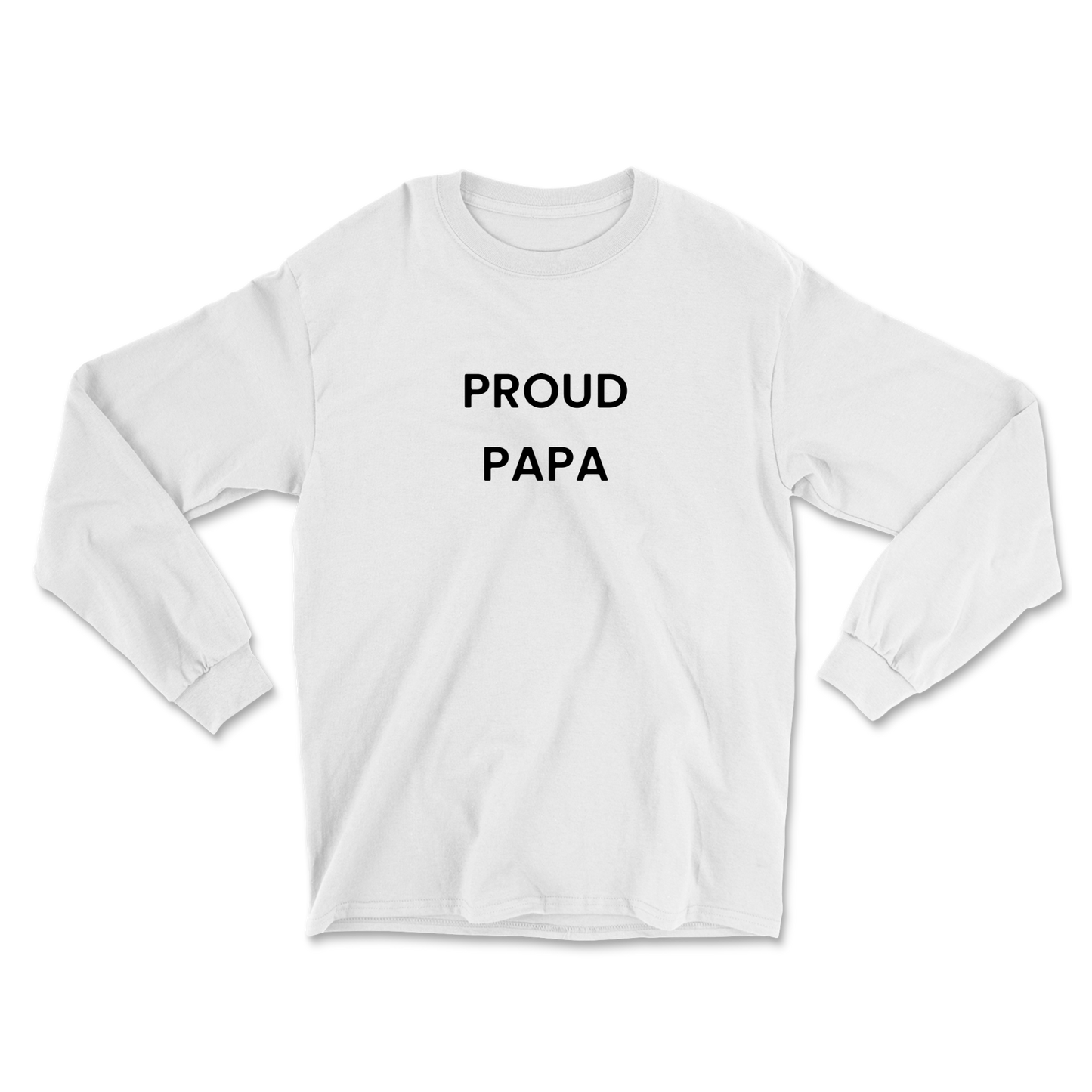 Proud Papa Long Sleeve Tee