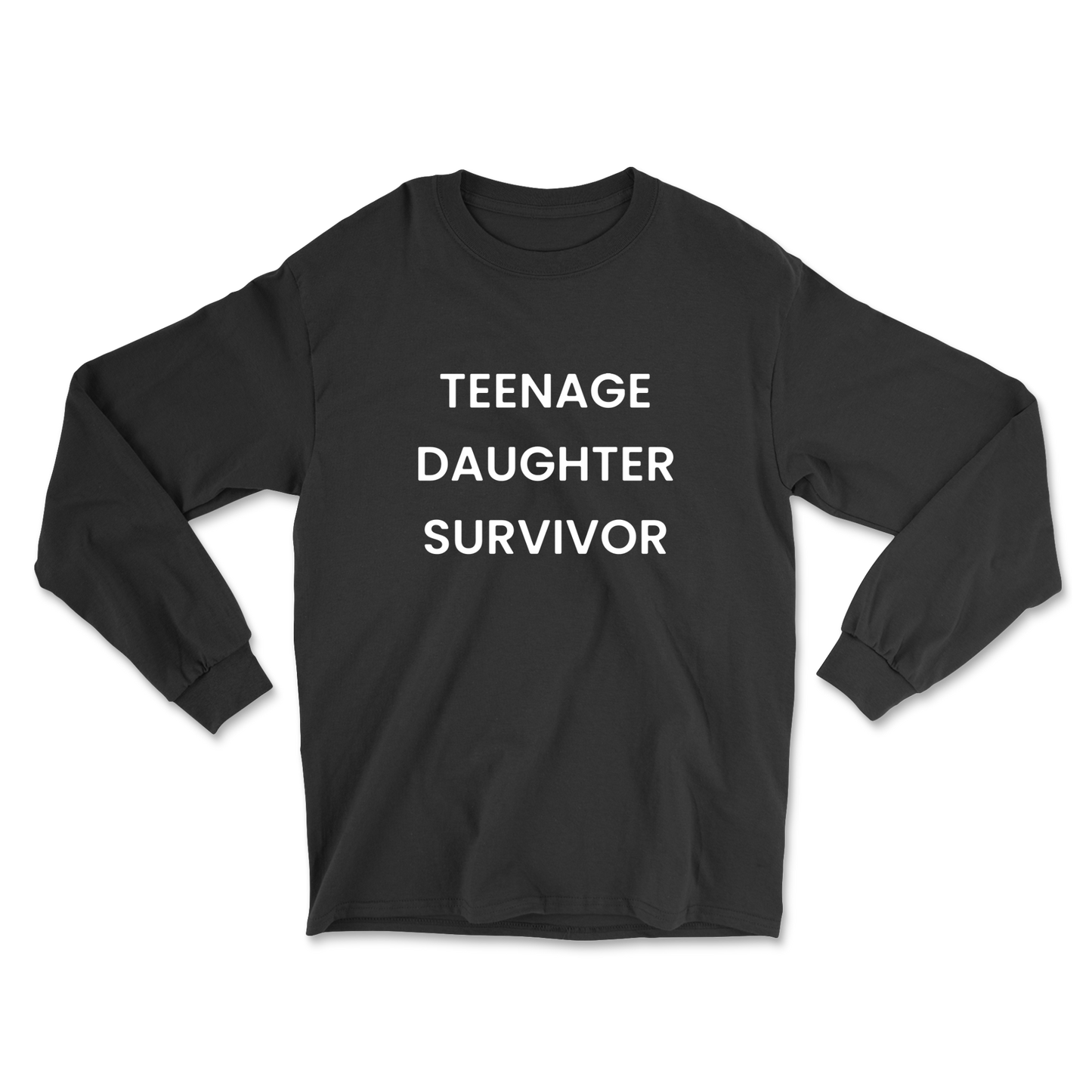 Teenage Daughter Survivor Long Sleeve Tee
