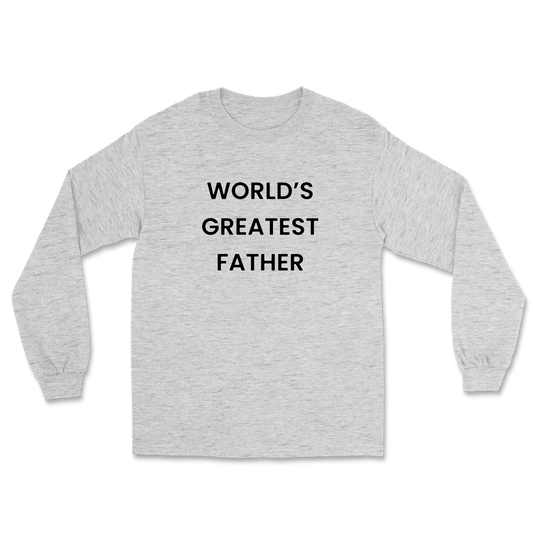 World's Greatest Father Long Sleeve Tee