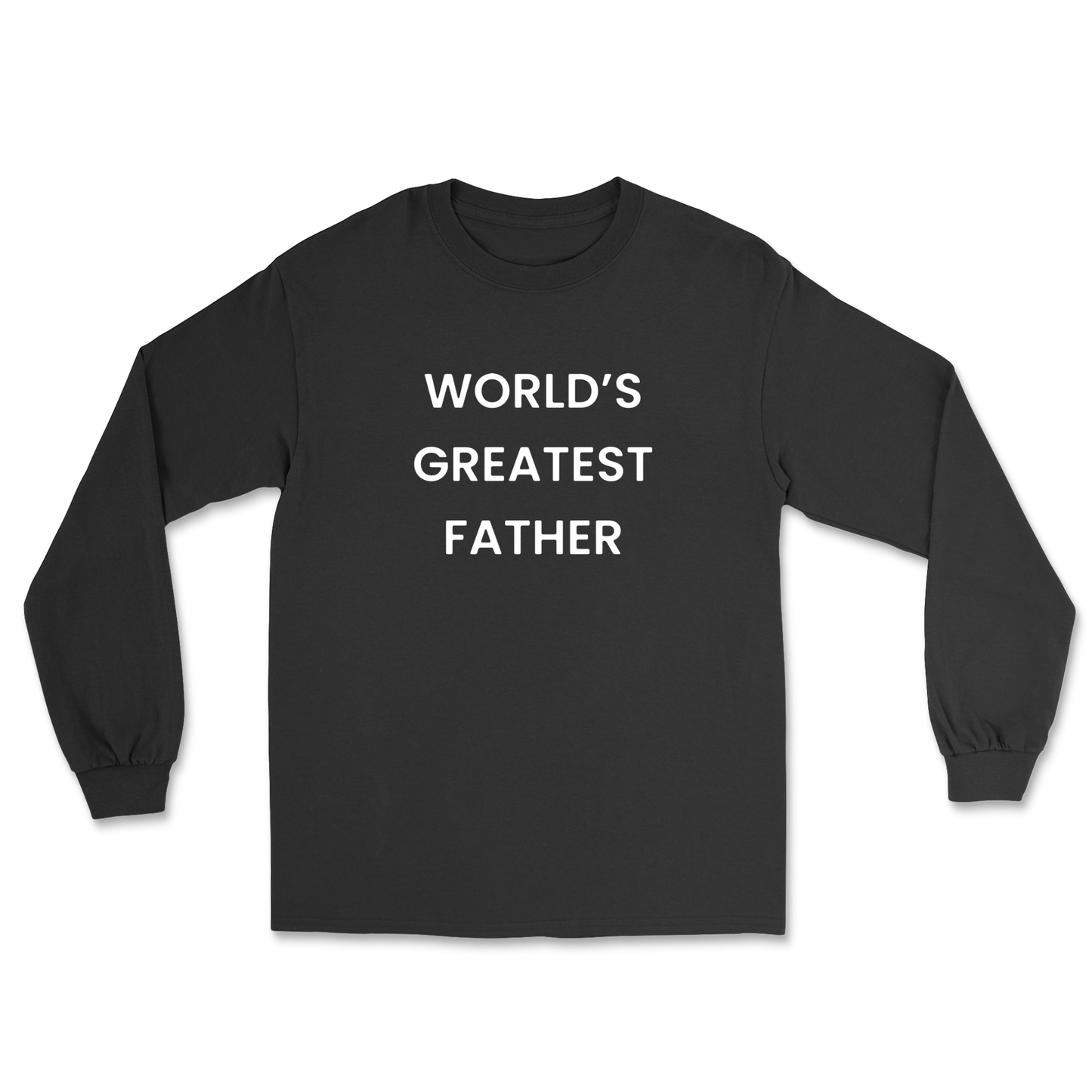 World's Greatest Father Long Sleeve Tee