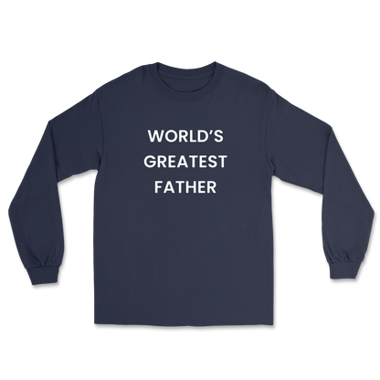 World's Greatest Father Long Sleeve Tee