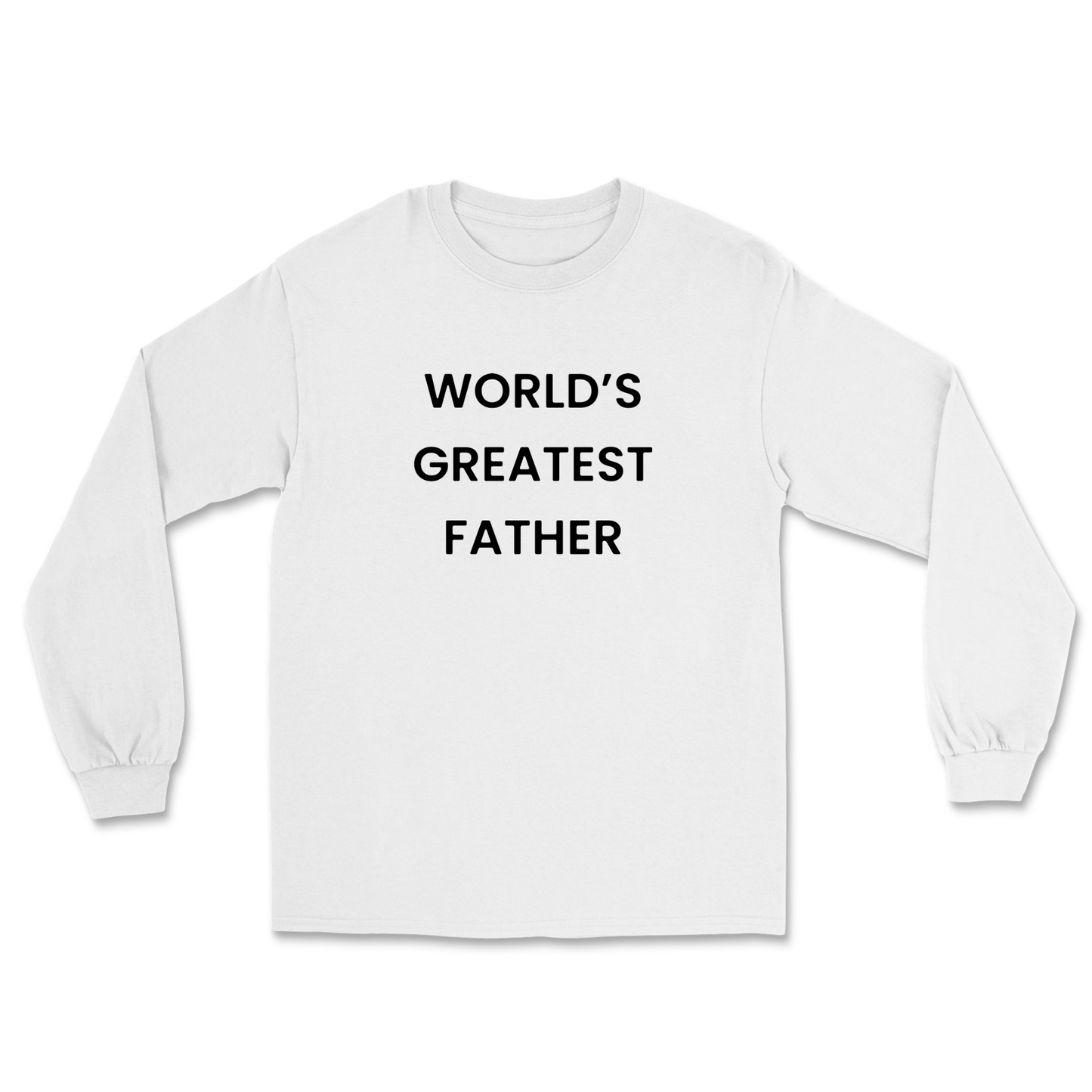 World's Greatest Father Long Sleeve Tee